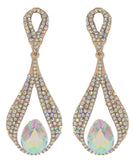 Drops - Renaissance Large Colored Crystals Chandelier Double Drop