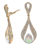Drops - Renaissance Large Colored Crystals Chandelier Double Drop