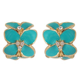 Hoops - Colored Blossom Flower Hoop