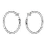 Hoops - Simple Silver Hoop