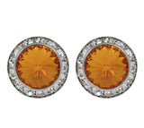 Studs - Colored Swarovski Crystal Stud