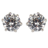 Studs - Small Swarovski 1 Carat Crystal Stud