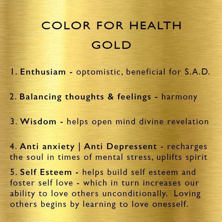 Color for Health: Gold