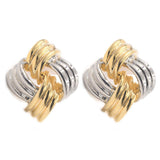 Studs - Classic Gold & Silver Knot Stud
